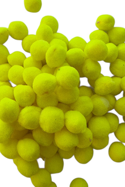 Kalben Kumaş Neon 1 cm Pompom 100 Pieces