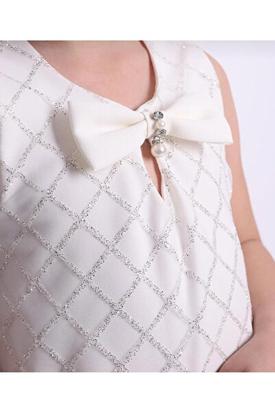 BİLGEN Style ΦΟΡΕΜΑ ΒΡΑΔΙΝΟ ΦΟΡΕΜΑ ΤΟΥΛΙ ΜΕ ΚΕΝΤΗΜΕΝΟ ΦΙΟΥΝΤΙΚΟ ΠΑΝΤΕΛΟΝΙ ΜΕ ΠΑΝΤΕΛΟΝΙ ΠΑΝΤΕΛΟΝΙ ΕΚΡΟΥ ΓΙΑ ΚΟΡΙΤΣΙΑ 6-9 ΕΤΩΝ