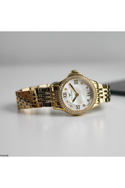 FERRO ساعة يد نسائية F43030B بسوار فولاذي