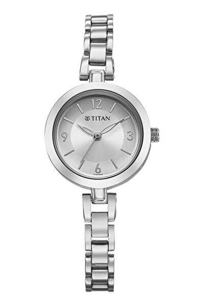 Titan Women's Analog Silver Dial Watch - 2598SM07