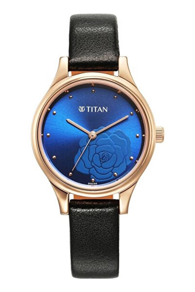 Titan Women's Analog Blue Dial Watch - 2679WL01