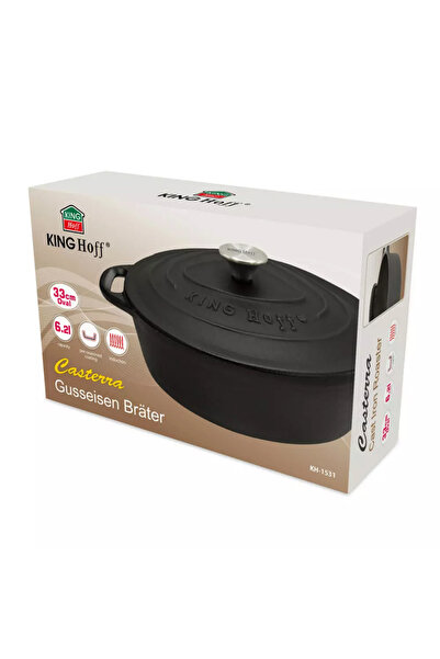 Other CAST IRON ROASTING PAN 33cm 6.2L KINGHOFF KH-1531