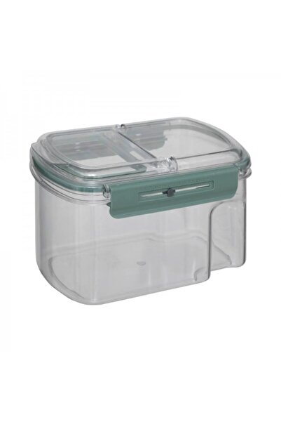 FİVE Plastic casserole with airtight lid and date indicator, Neo, 1.5 liters
