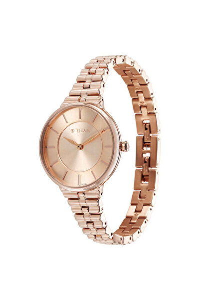 Titan Women's Analog Rose Gold Dial Watch - 95245WM01