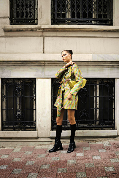 Mita Concept Brocade Jacket Dress