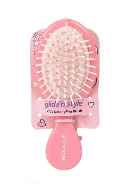 Glide'n Style Παιδική βούρτσα μαλλιών – με ροζ φιγούρα χαρακτήρα |   Απελευθέρωση & Αναγνώριση