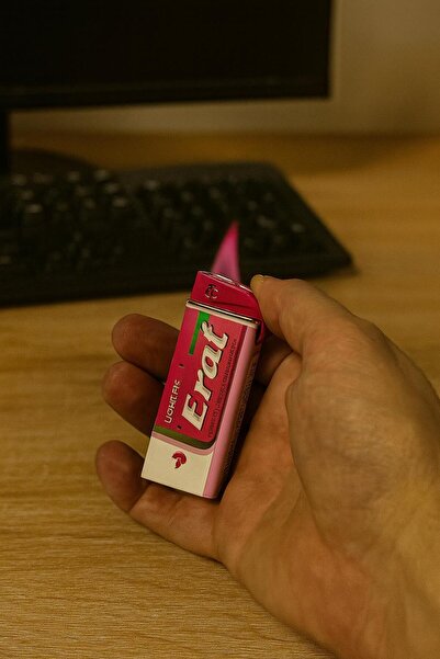 melmus CandySpark Fun Edition – Renkli Karikatür Serisi Gazlı Pürmüz Çakmak