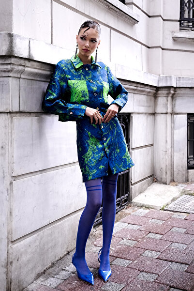 Mita Concept Brocade Jacket-Skirt Set