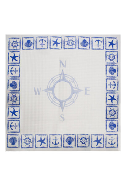 Raki Paper tablecloth package 100x100cm with SEA decor 20pcs.