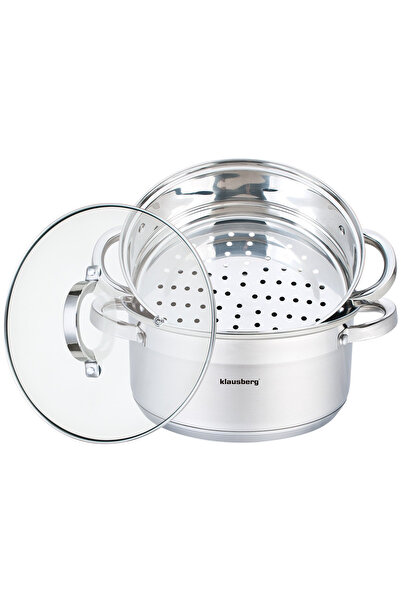 Other KLAUSBERG STEAM POT 3 PIECES 22cm KB-7141