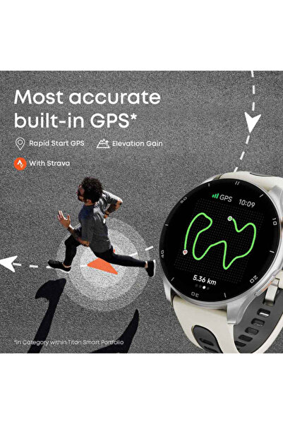 Titan Men's Smart Black Dial Watch - 90206AP01