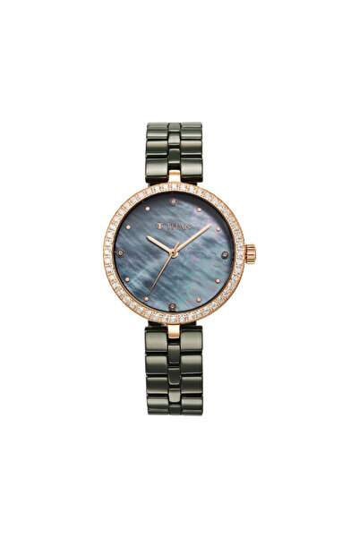Titan Women's Analog Mother of Pearl Dial Watch - 95215KC04