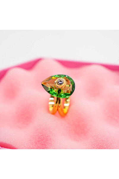 Swarovski Ring Numina - Green Crystal