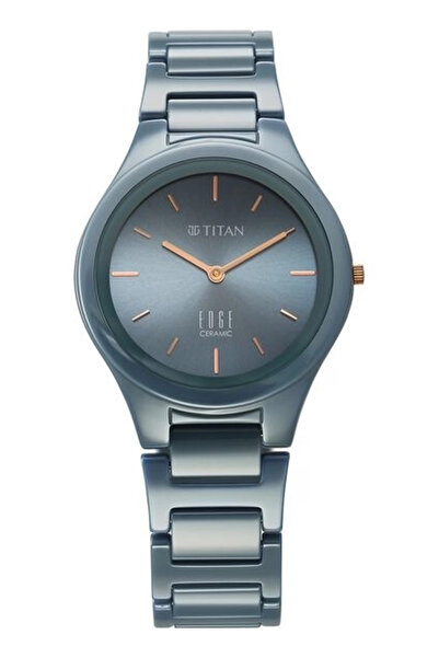 Titan Women's Analog Blue Dial Watch - 2653QC07