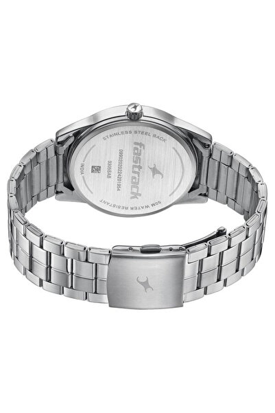 FASTRACK Men's Analog Grey Dial Watch - 3305SM02