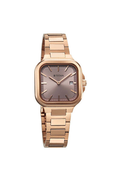 Titan Women's Analog Lavender Dial Watch - 95291WM01