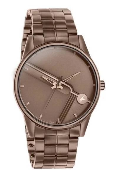 FASTRACK Men's Analog Brown Dial Watch - 3305QM01