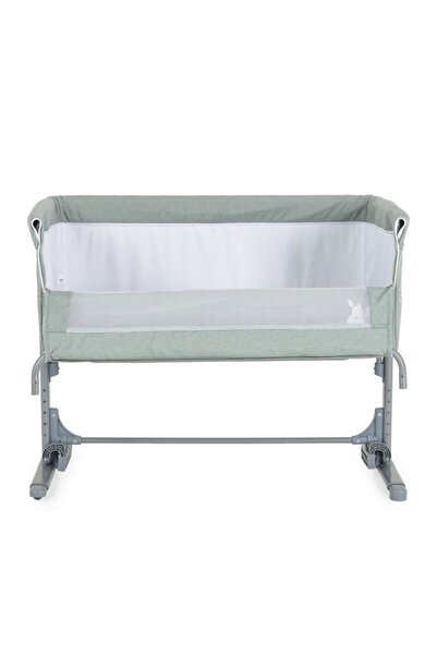 Moni Baby Cot 3 in 1, Mystery Green, Co-Sleeping Function, Swing, Anti-Reflux System, Adjustable Hei
