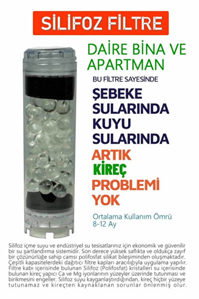 AQUA BELLA Silifoz Kireç Önleyici Filtre
