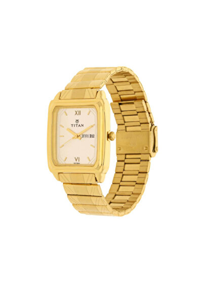 Titan Men's Analog Silver Dial Watch - 1581YM04