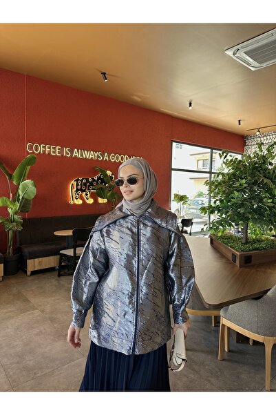 ATASEY COUTURE Kadın tafta saten ceket