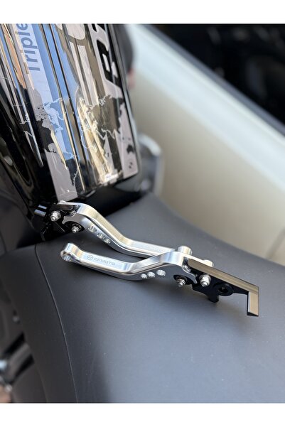 Doğuş CF Moto 250NK 250SR Ayarlanabilir Spor Manet Silver