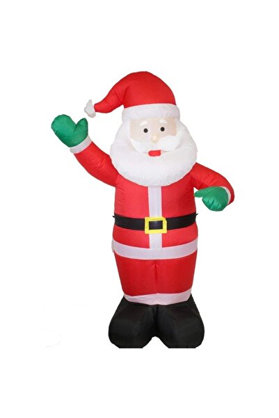 PROCART Inflatable Santa Claus figurine 240 cm, LED lighting, for indoor and outdoor use,