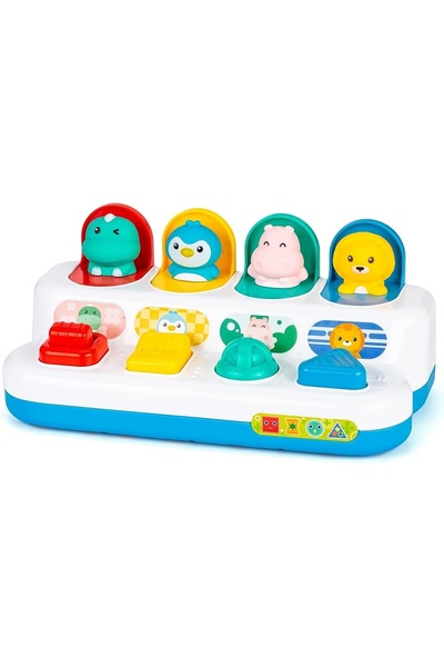 huanger - لعبة تعليمية للأطفال مع مفاجأة منبثقة مع حيوانات