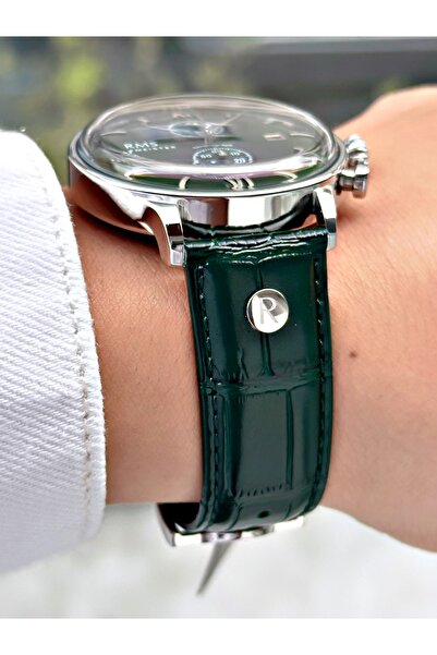 Romanson Functional Special Design Leather Cord Steel Case Men's Wristwatch 1332.12Mr