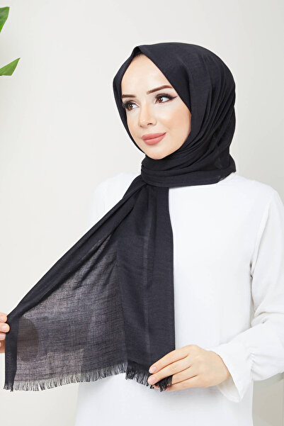 Feiza Collection Pamuklu Soft Siyah Şal
