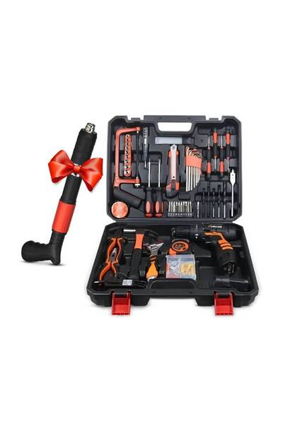 Denx Integrated Repair Toolkit 55 Pieces + Free Pneumatic Drill