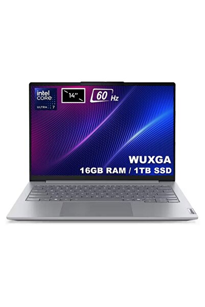 LENOVO ThinkBook 14 G8 IAL Intel Core Ultra 7-255H 16GB DDR5 1TB SSD 14inç 60...