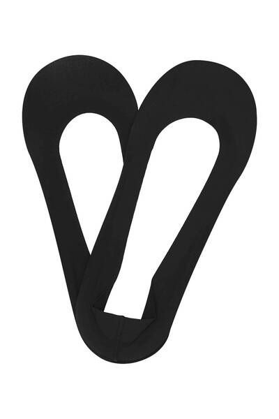 ESOTIQ Șosete balerină pentru femei, invizibile, clasice, respirabile | Raven