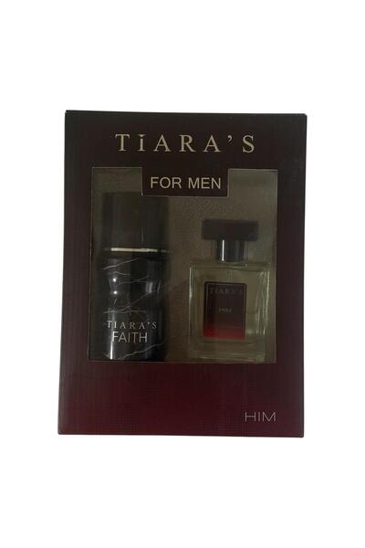 Tiaras TİARA'S 50 ML HİM PARFÜM VE 150 ML FAİTH DEODORANT