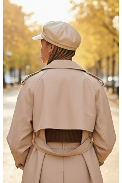 Bheka Concept Modern Leather Captain Hat