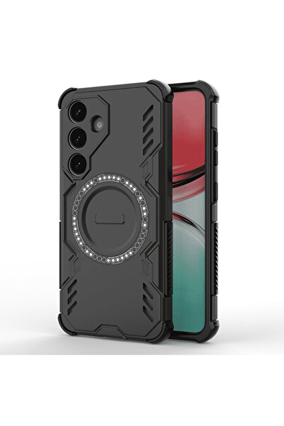 Techsuit Θήκη ArmorMag για Samsung Galaxy S25 FE, μαύρη