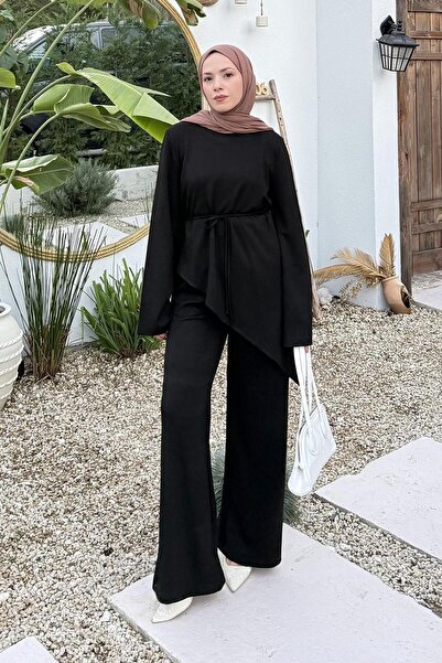 lamelif Ασύμμετρο Σετ Oyhso Μαύρο