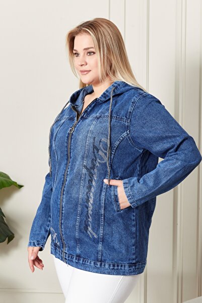 KEJAN TEKSTİL Jacket Battal Jeans