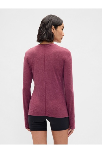 GAP Kadın Pembe GapFit Breathe T-Shirt