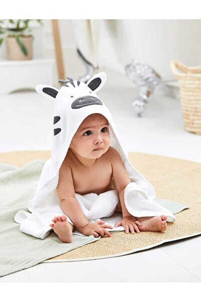 GÜRPAMUK HOME & BABY منشفة استحمام ناعمة للأطفال من القطن العضوي 100% للبنات ...