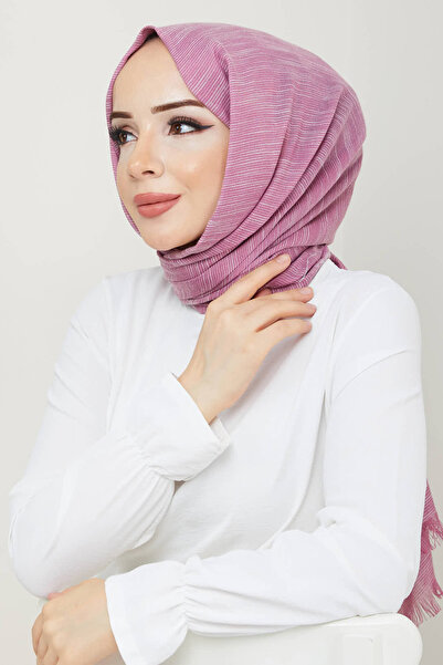 Feiza Collection Pamuklu Soft Gül Kurusu Şal