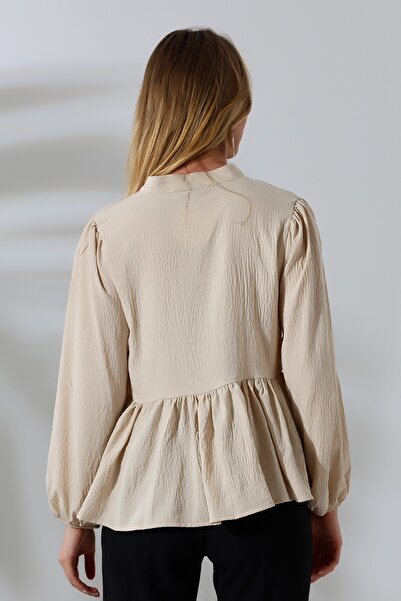 Lir Women's Embroidery Detailed Blouse Stone