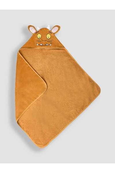 GÜRPAMUK HOME & BABY منشفة استحمام ناعمة للأطفال من القطن العضوي 100% للبنات والأولاد TABA/CANAVAR