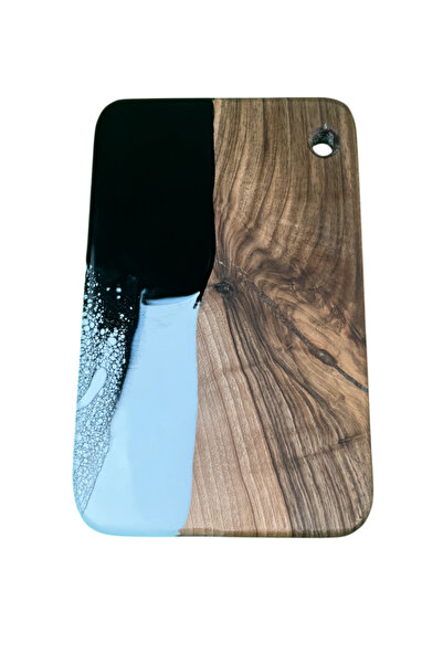 CVCWOOD Epoxy Presentation and Cutting Board 35 cm X 25 cm
