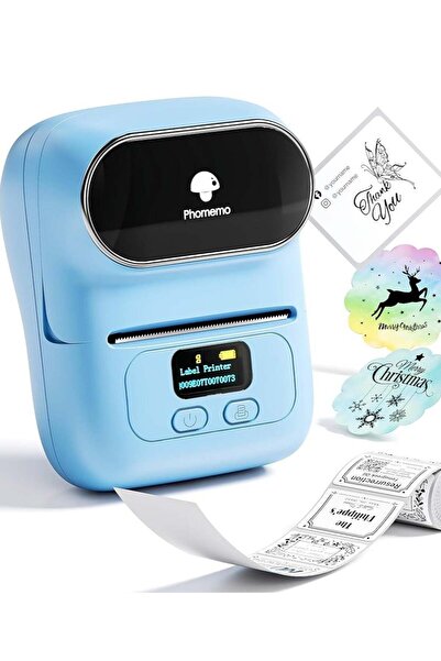 Phomemo آلة صنع الملصقات - طابعة ملصقات حرارية محمولة بتقنية البلوتوث M110