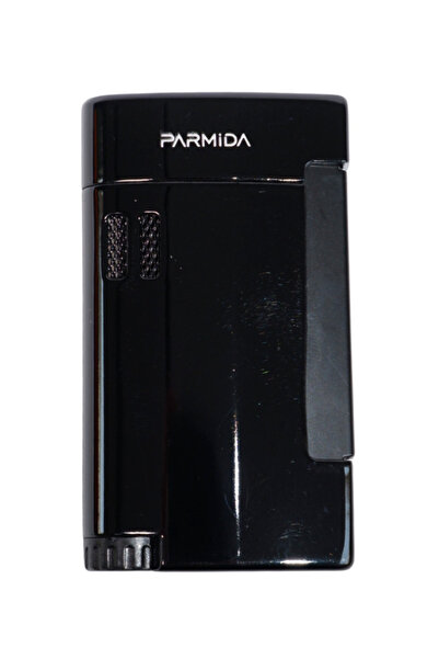 Parmida Tek Torch Pürmüz Siyah Puro Çakmağı