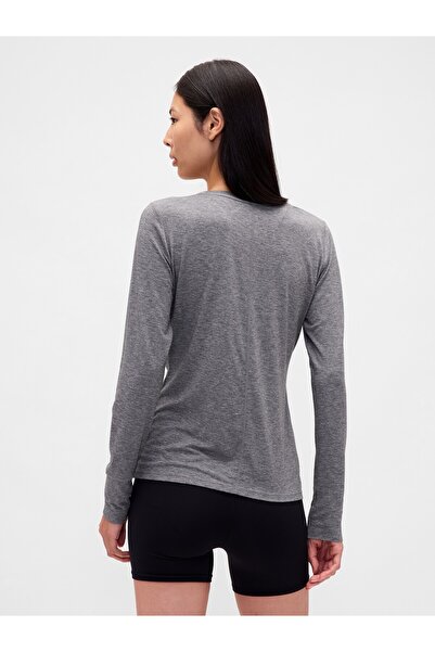 GAP Kadın Gri GapFit Breathe T-Shirt