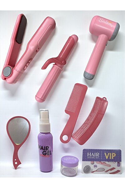 YILDIRIM OYUNCAK Lüks Şekillendirici Gerçek Üflemeli Sesli Işıklı Saç Kurutma...