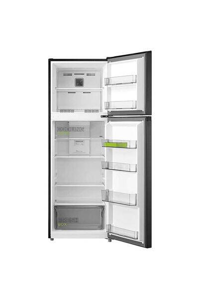 Midea 390 Litres Top Mount Refrigerator Dark Silver MDRT390MTE28AE