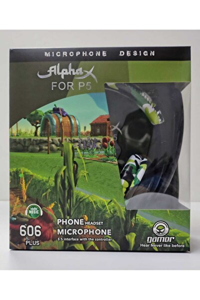 Genaric Phone Headset,Microphone 3.5 Interface With The Controller 606 Plus